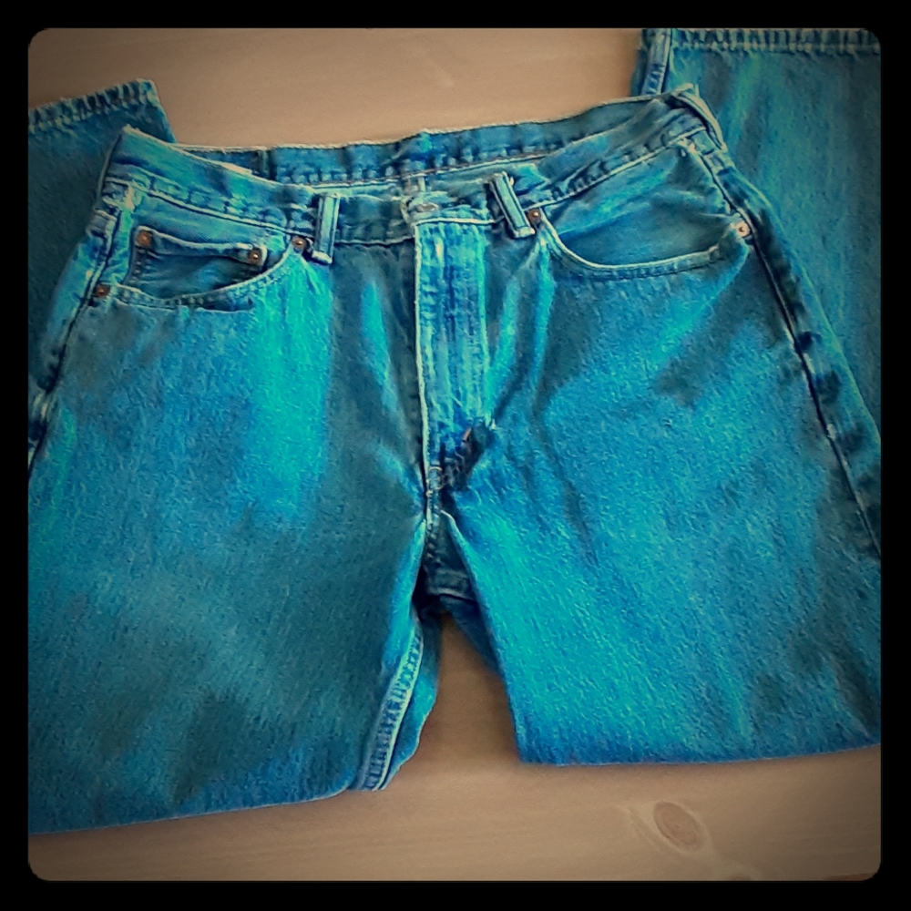 VINTAGE 550 LEVIS 34 WAIST 30 LENGTH